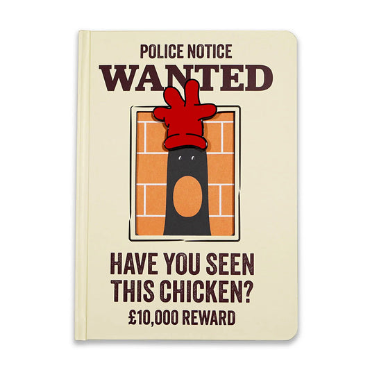 A5 Wallace & Gromit Notebook - Feathers