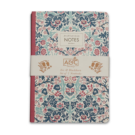 Lot de 2 carnets A5 - Blackthorn / Iris
