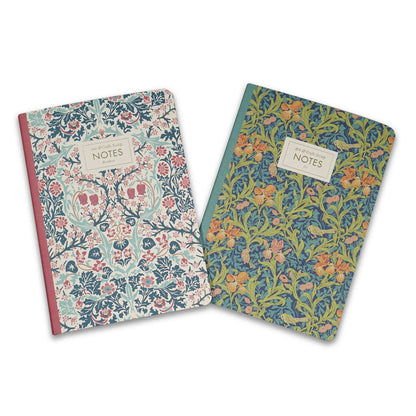 Set of 2 A5 Notebooks - Blackthorn / Iris