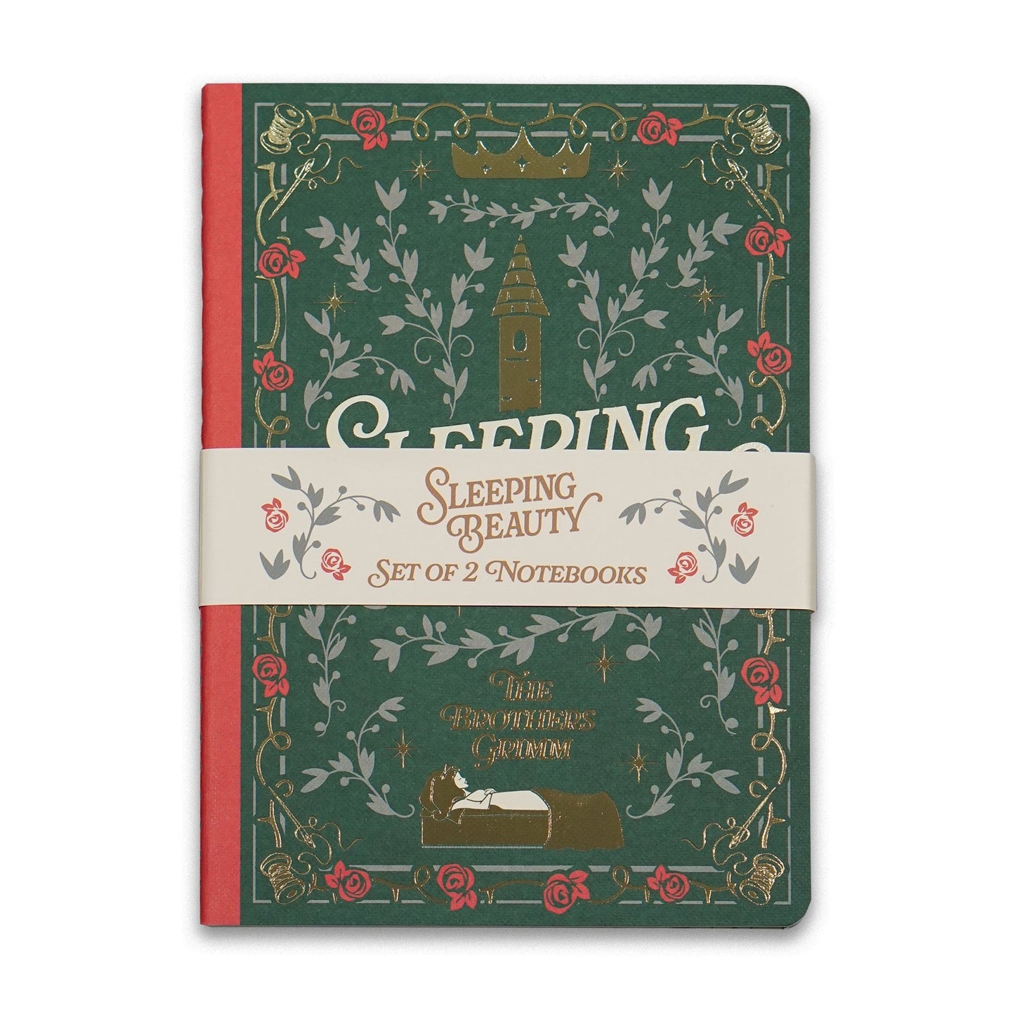 Lot de 2 carnets A5 La Belle au bois dormant