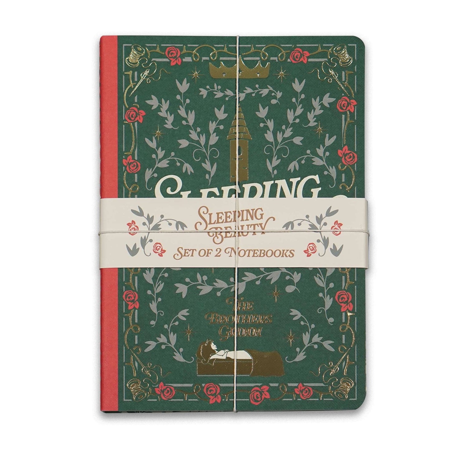 Lot de 2 carnets A5 La Belle au bois dormant