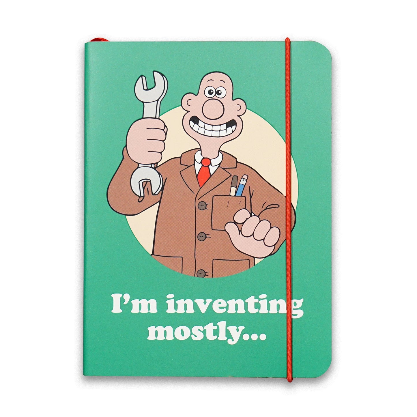 Carnet A6 souple Wallace & Gromit - Wallace Inventing