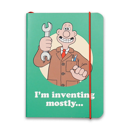 Carnet A6 souple Wallace & Gromit - Wallace Inventing