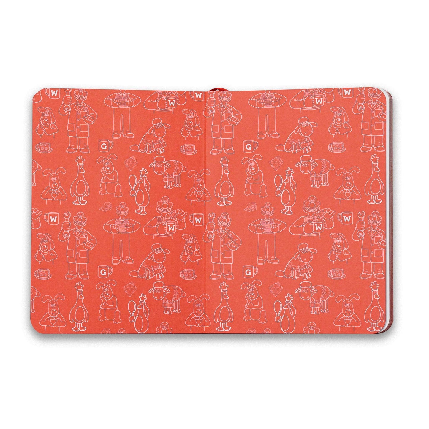 Carnet A6 souple Wallace & Gromit - Wallace Inventing