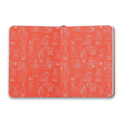 Carnet A6 souple Wallace & Gromit - Wallace Inventing