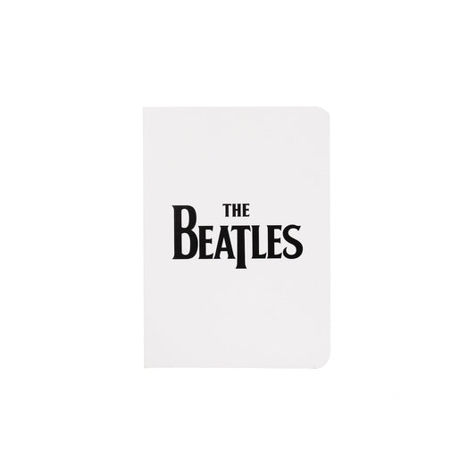 Carnet A6 souple The Beatles - logo blanc