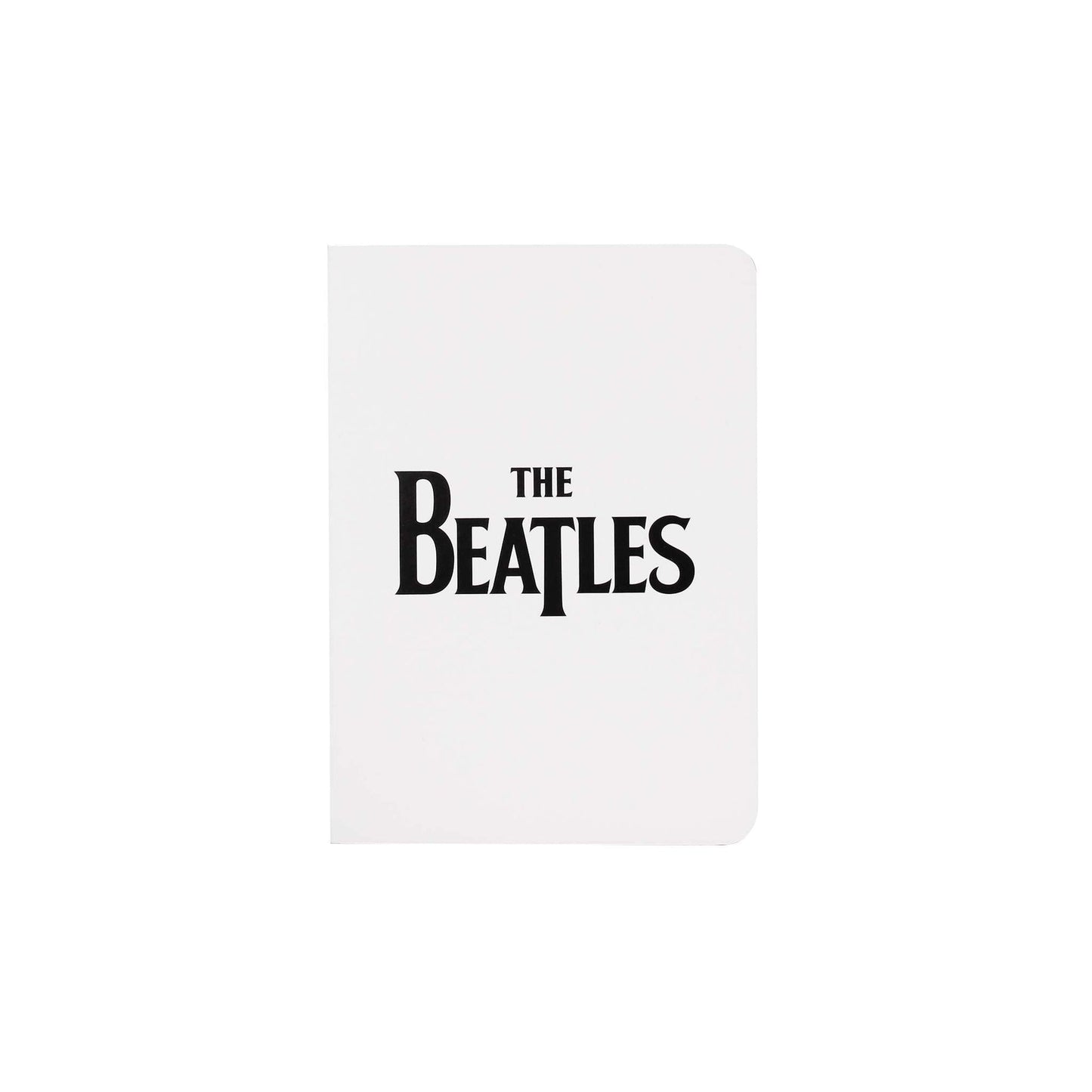 Carnet A6 souple The Beatles - logo blanc