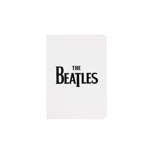 Carnet A6 souple The Beatles - logo blanc