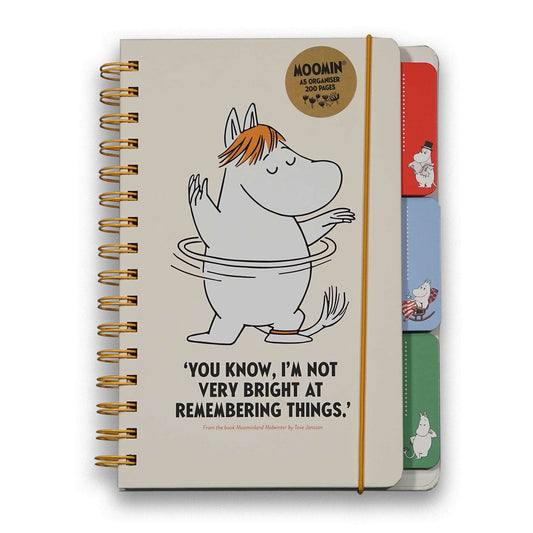 Carnet Moomin - spirale A5 In a Spin