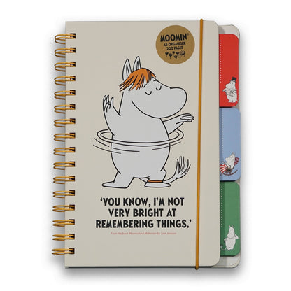 Moomin Notebook - A5 Spiral In a Spin