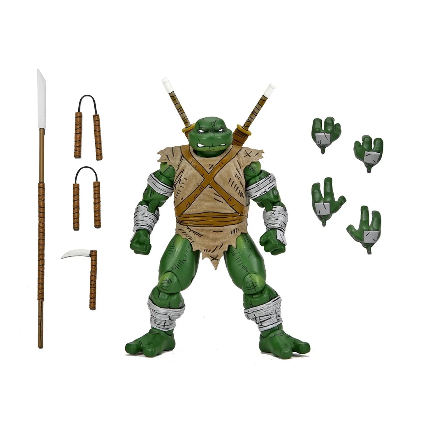 teenage mutant ninja turtles mirage comics 7 scale action figure michelangelo the wanderer neca