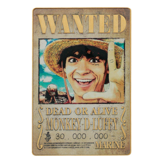 Lingot collector One Piece - Wanted Poster