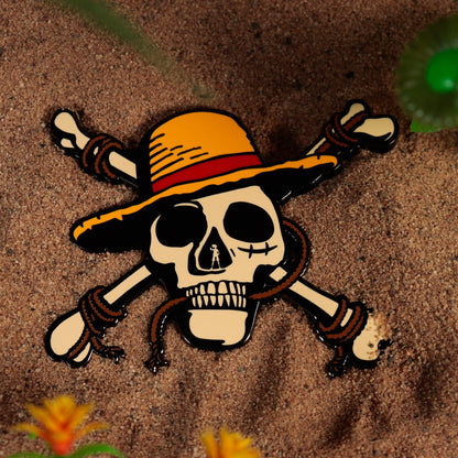 Médaillon collector One Piece - Jolly Roger