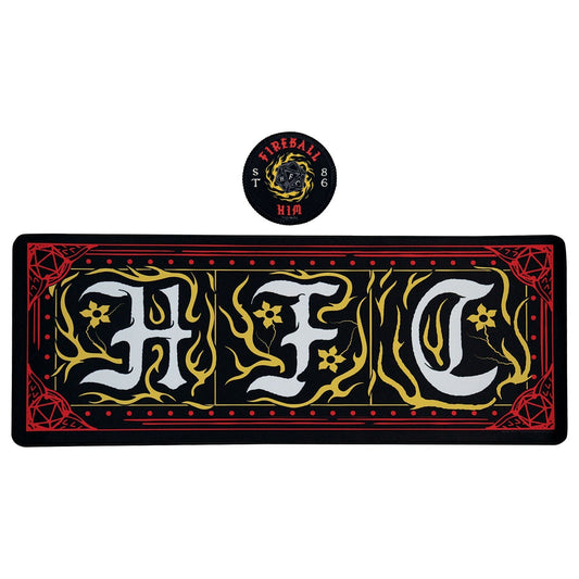 Desk pad & set de sous-verres Stranger Things - Hellfire Club