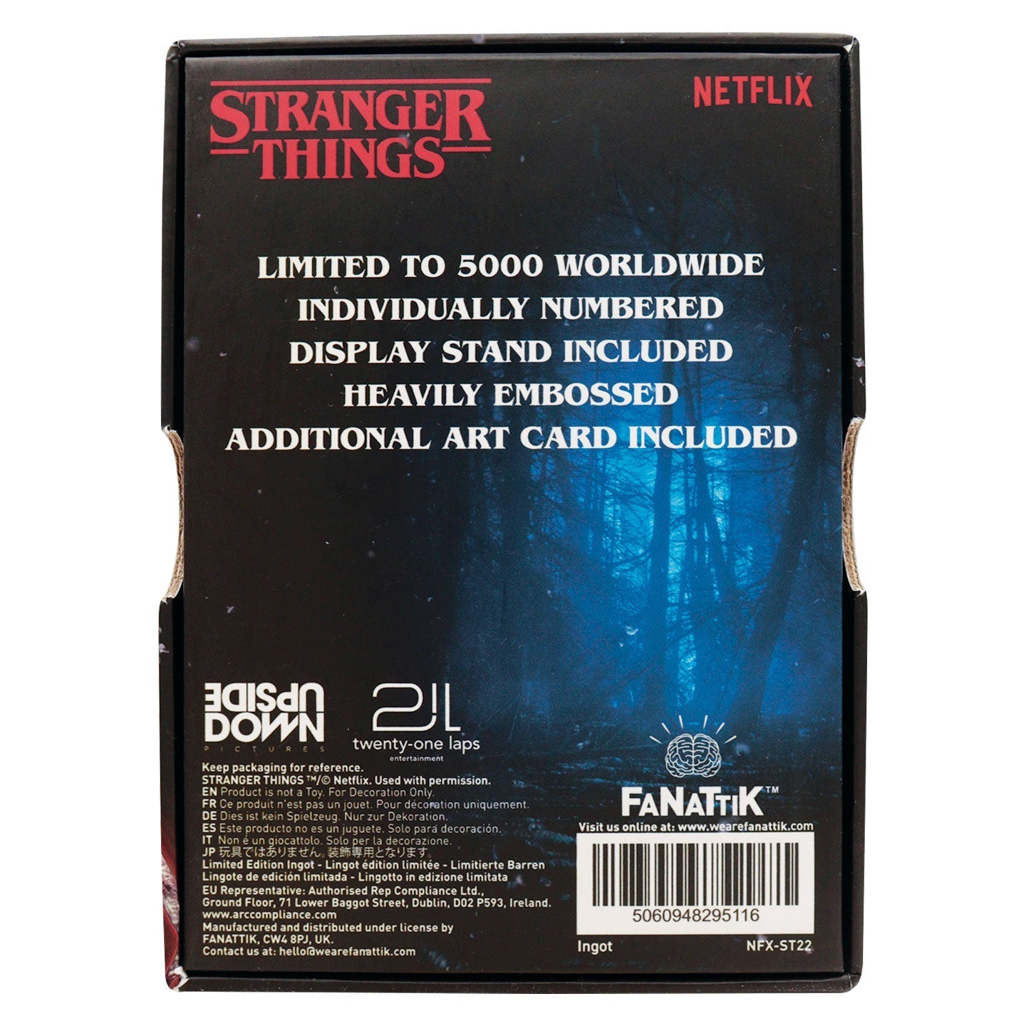 Lingot collector Stranger Things - 5 Vecna Lives