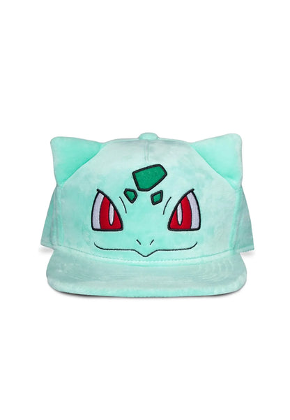 Casquette Snapback Peluche Pokémon - Bulbizarre