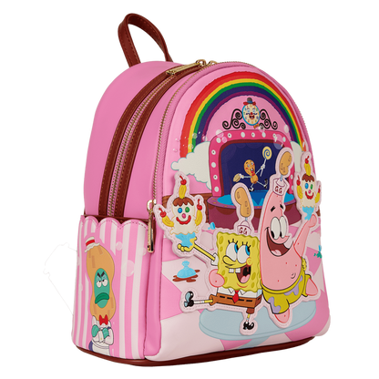 spongebob squarepants patrick star goofy goober light up mini backpack