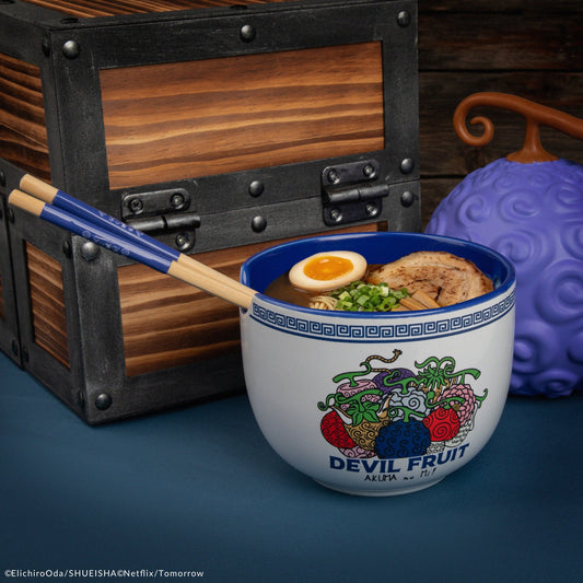 Bol à Ramen et ses baguettes Fruit du Démon
