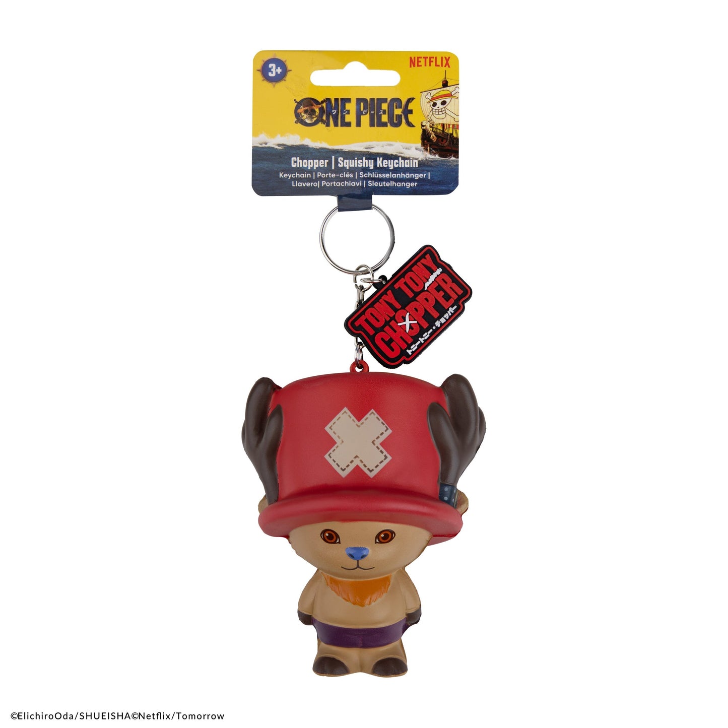 Porte-clés Squishy Chopper