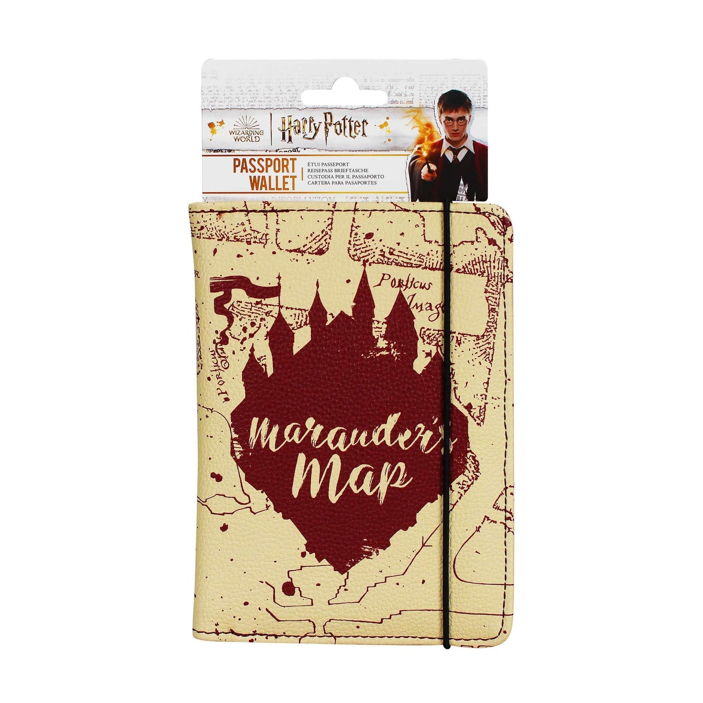 Protège-passeport Harry Potter - Carte du Maraudeur