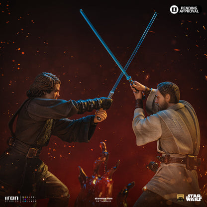 Statue Anakin Vs Obi-Wan (Revenge of the Sith 20th Years Anniversary) - Star Wars - Art Scale 1/10