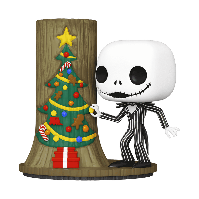 Jack avec la porte de Noël