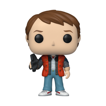 Funko Pop! Marty McFly en doudoune rouge sans manches Puffy Vest