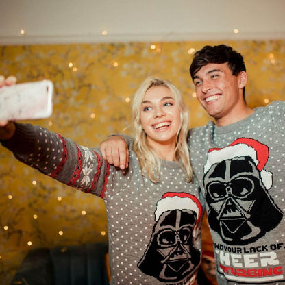 Sweat gris brodé sequins velours - STAR WARS™ garçon Sweat gris brodé sequins velours - STAR WARS™ garçon
