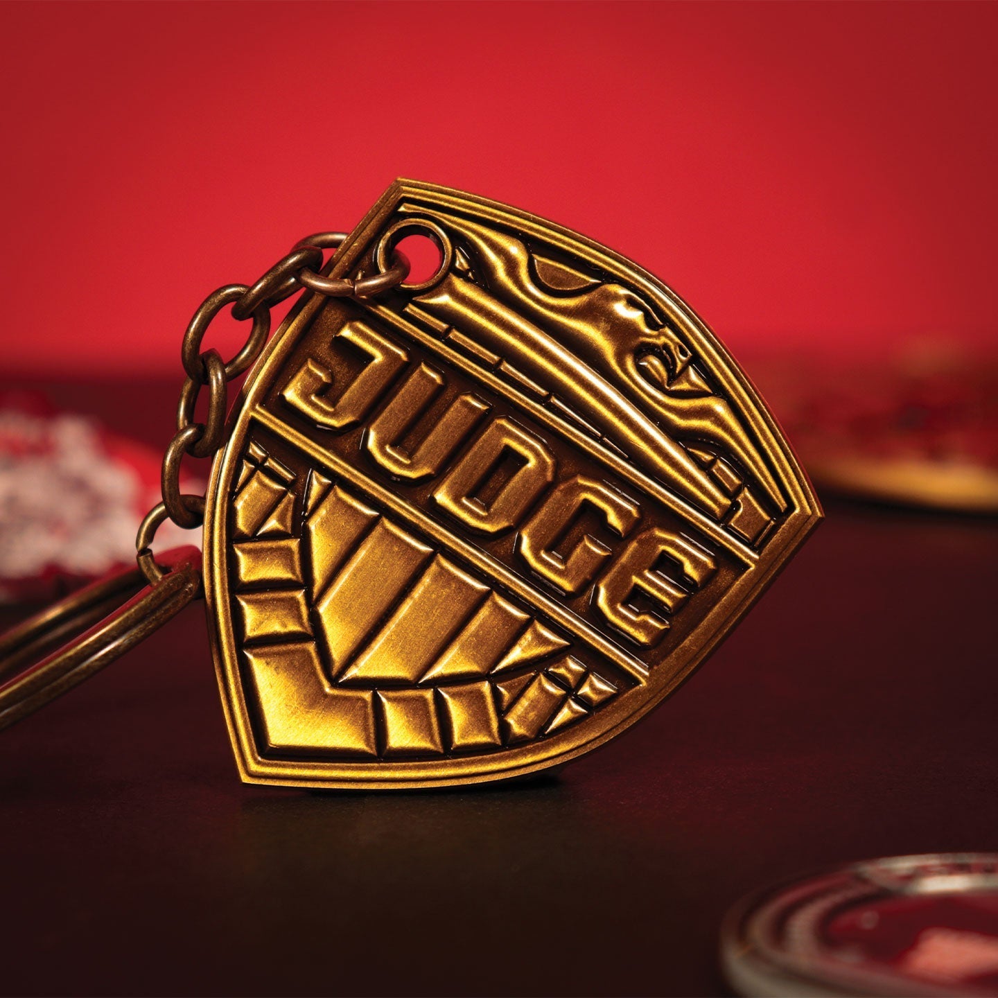 Porte-clés 2000 AD - Judge Dredd Badge
