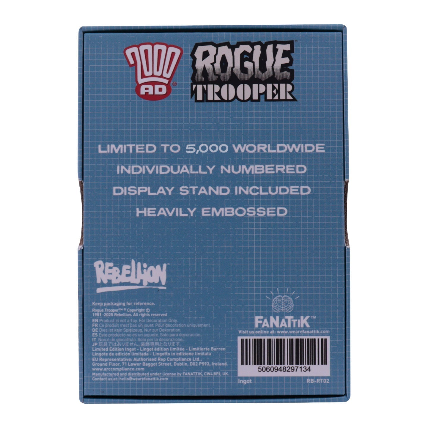 Lingot collector 2000 AD - Rogue Trooper
