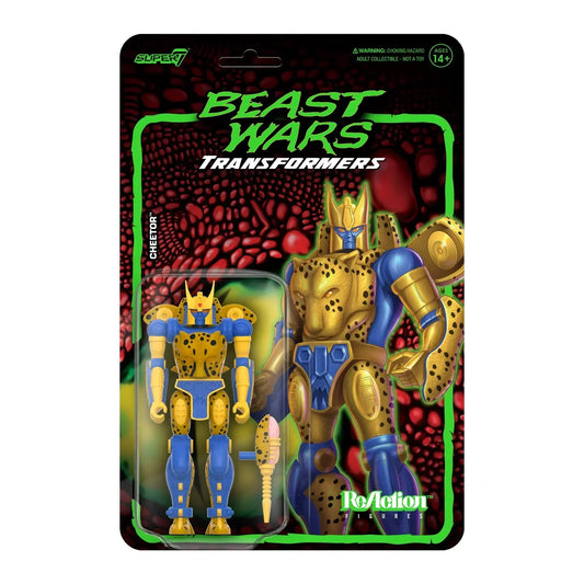 Figurine Super7 ReAction Cheetor – Transformers Beast Wars