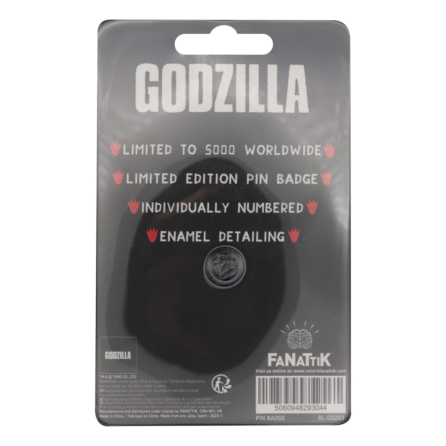 Pin's Godzilla (Edition Limitée)