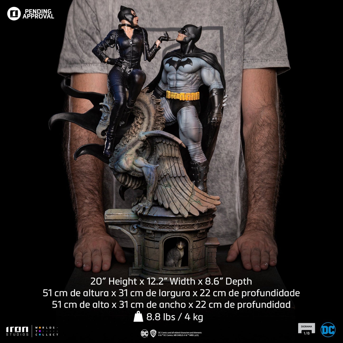 Statue Batman and Catwoman - DC Comics Series #9 - Diorama 1/6