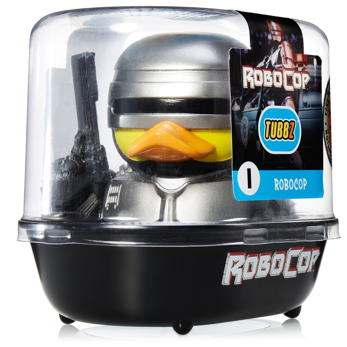 Canard RoboCop TUBBZ | Numskull Official Robocop TUBBZ Cosplay Duck Collectable