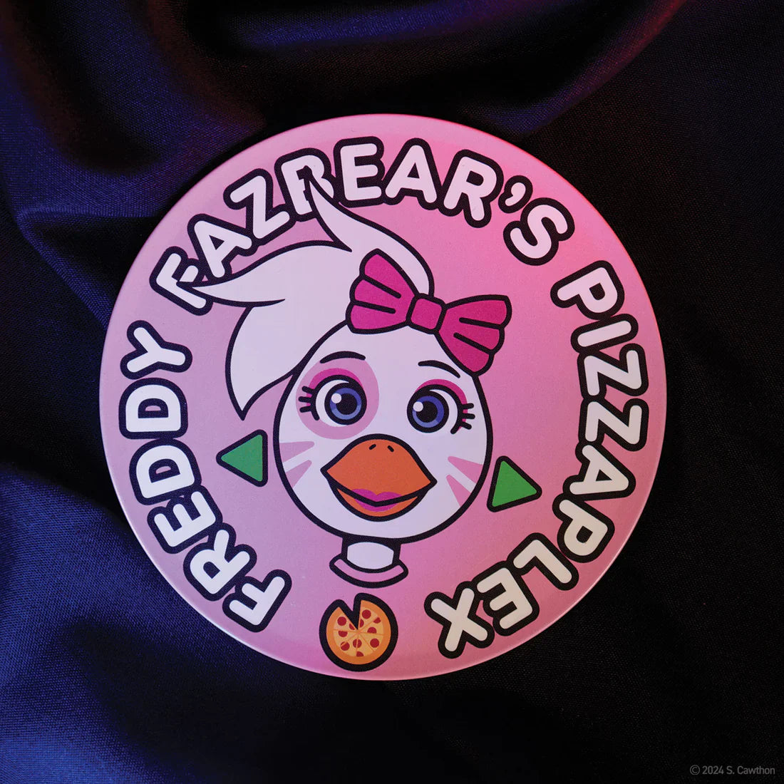 five nights at freddys printed metal drinks coasters fanattik