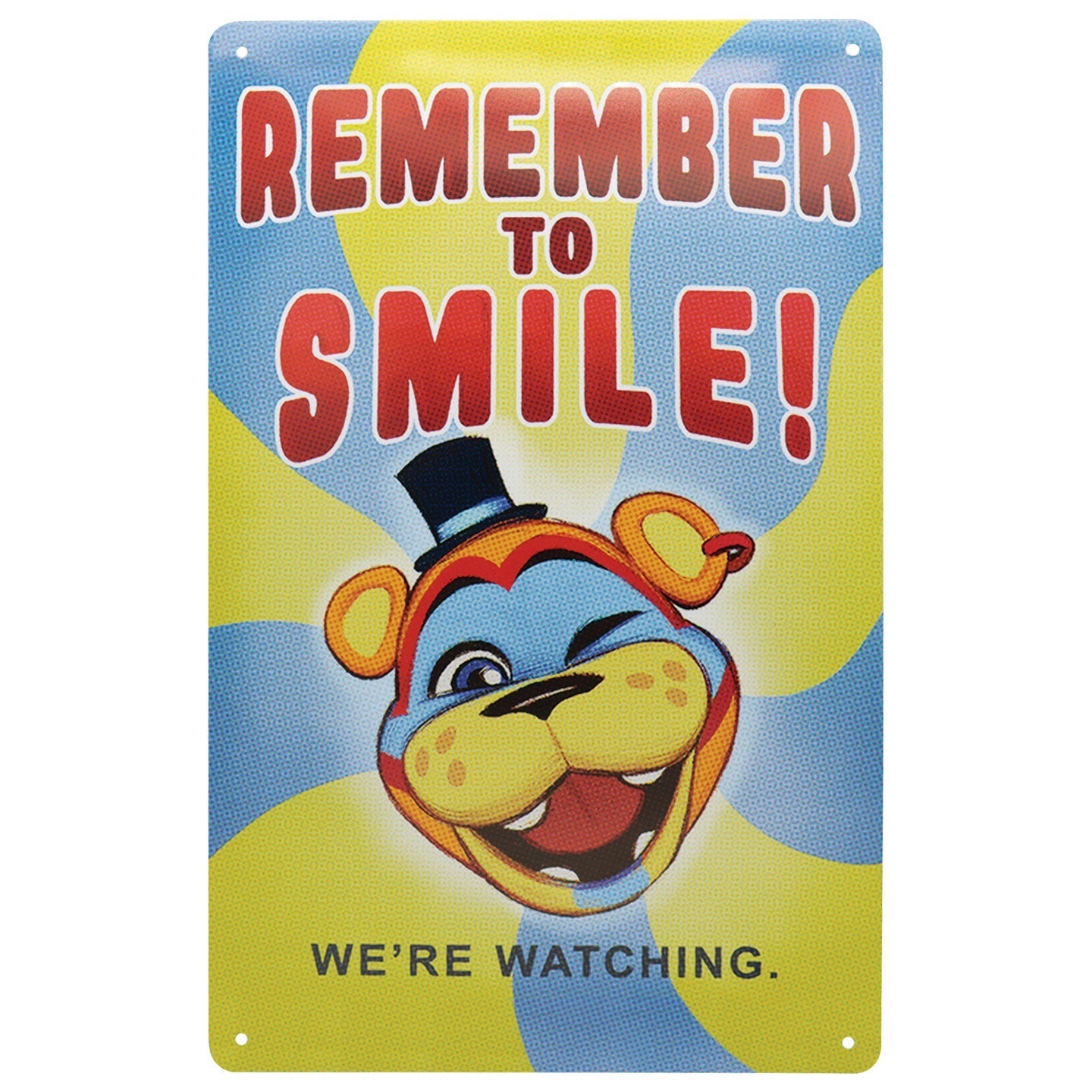 Plaque métal Five Nights at Freddy’s