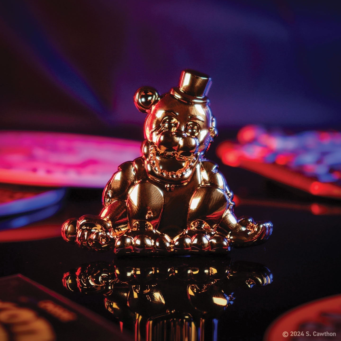 Display de 12 blind boxes Five Nights at Freddy’s - pin’s mystère - mise en situation 1