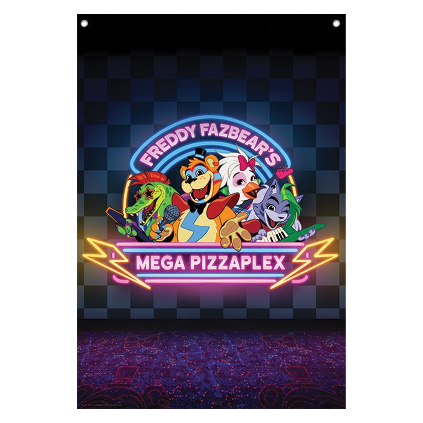 Bannière murale Five Nights at Freddy’s