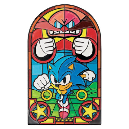 Lingot collector Sonic - Stained Glass Window Style