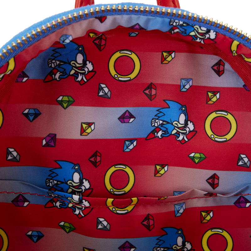 Mini Sac à Dos Sonic "Classique" Peluche