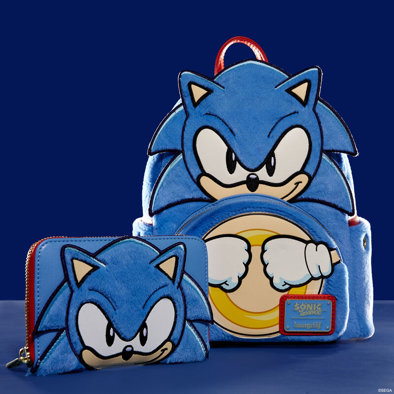 Mini Sac à Dos Sonic "Classique" Peluche