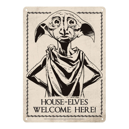 Harry Potter Decorative Metal Sign - Dobby