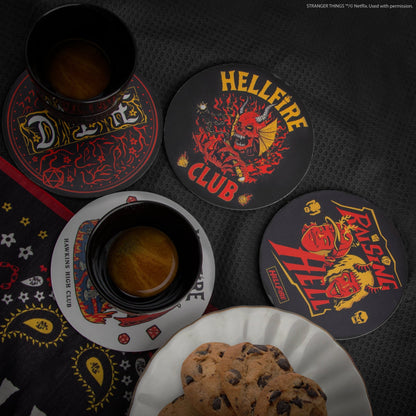 *Set de 4 Sous-verres Hellfire Club