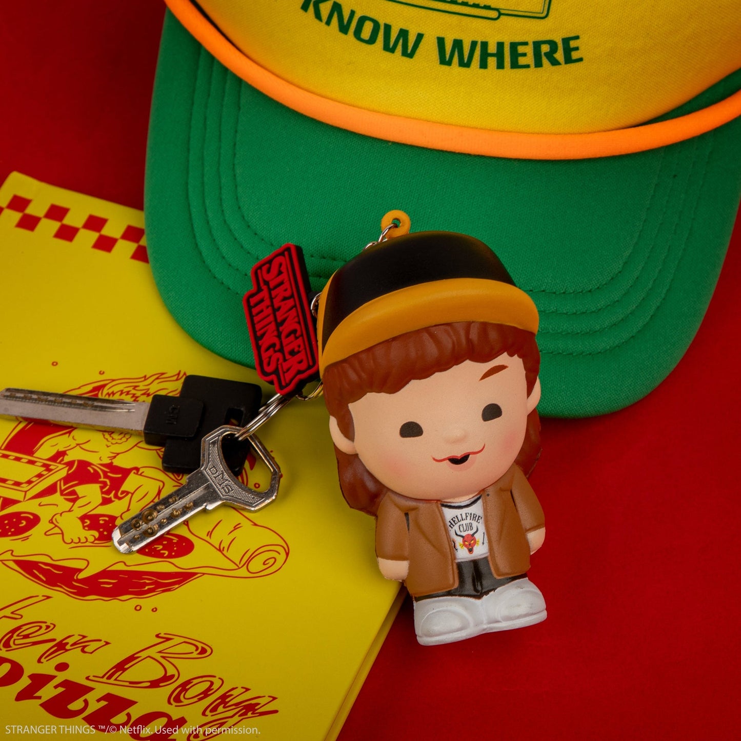 Porte-clés Squishy Dustin