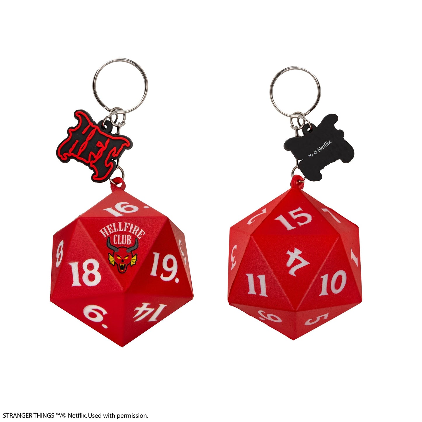 Porte-clés Squishy Dé Hellfire Club