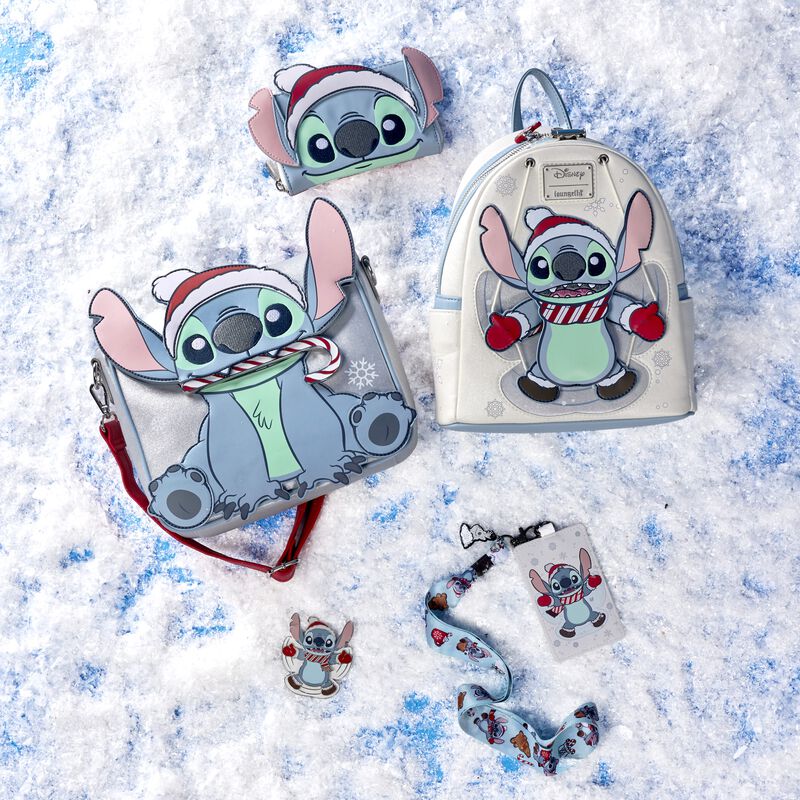 Mini Sac à Dos Lilo et Stitch - Stitch ange de neige