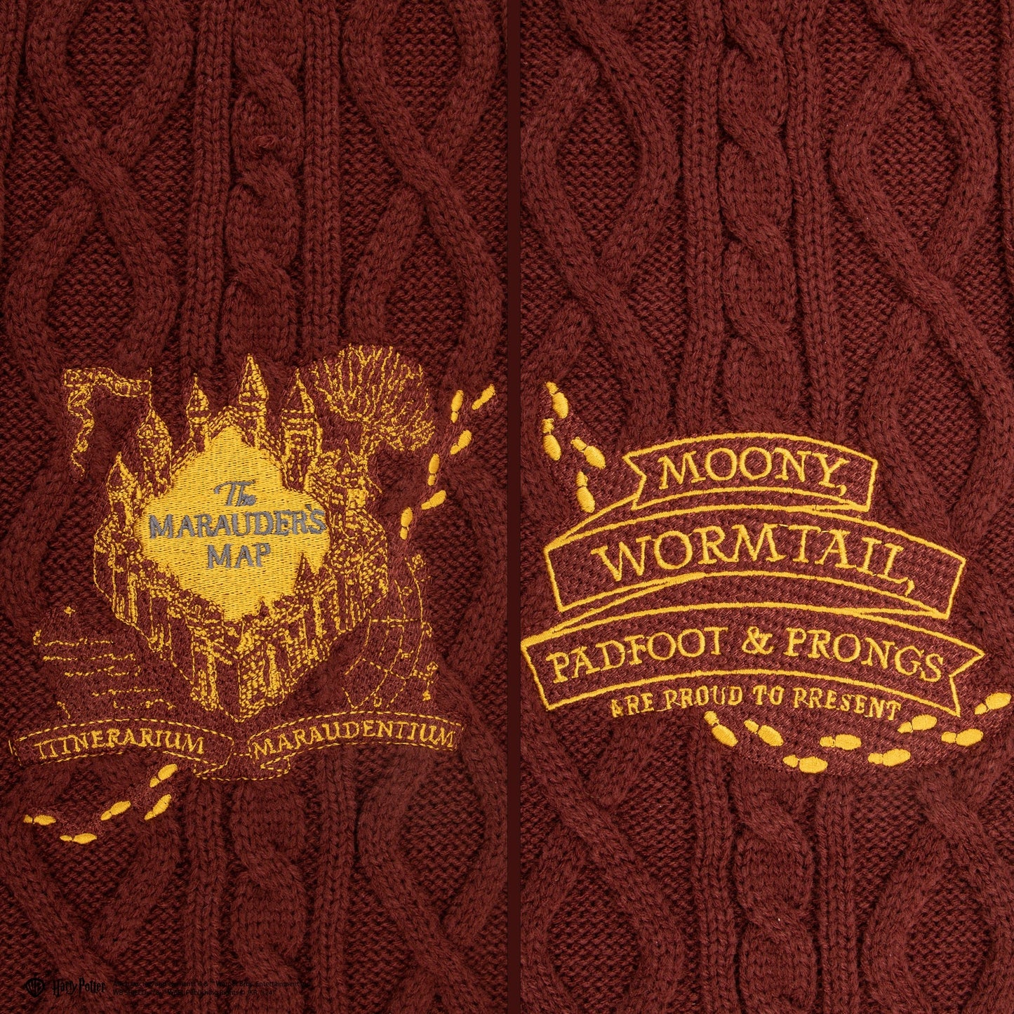 *Écharpe Carte du Maraudeur