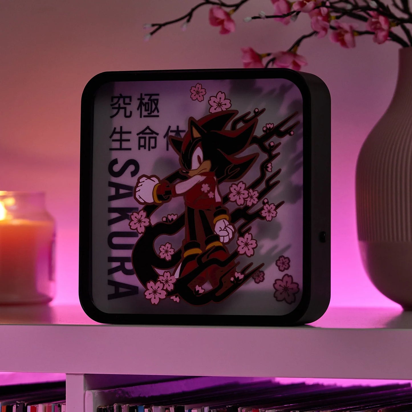 Sonic the Hedgehog Lamp - Shadow the Hedgehog "Sakura"