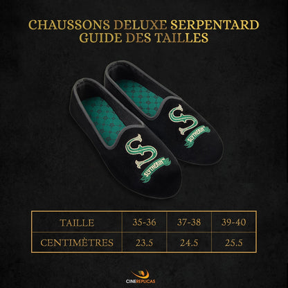 *Chaussons Deluxe Serpentard
