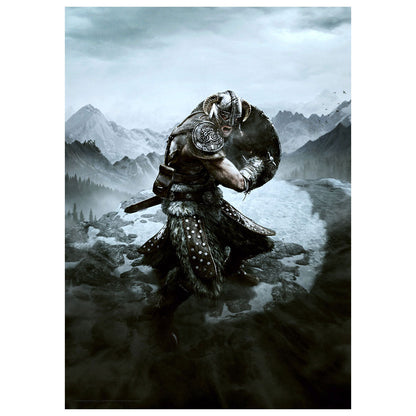 Affiche collector A3 The Elder Scrolls V: Skyrim